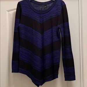Women’s blue black sweater